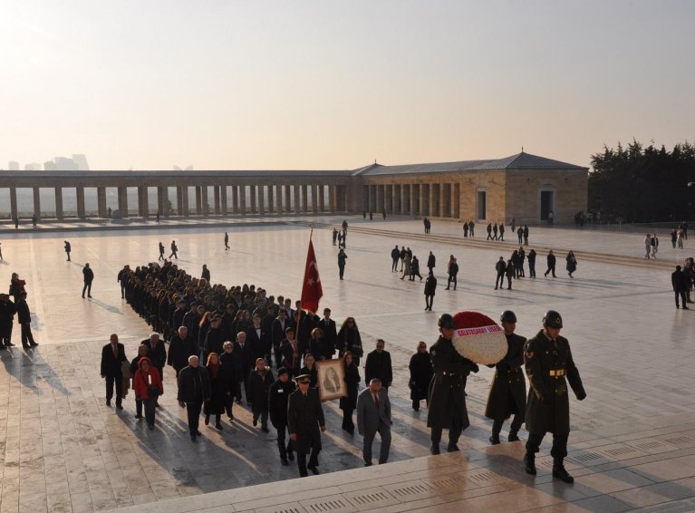 Galatasaray Lisesi Öğrencileri Anıtkabir Ziyareti