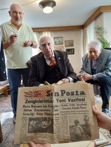 Sn. A. Ömer SAYAR Ağabeyimizin Anlatımıyla Büyükannesi Halide Edip Adıvar'ı Dinledik